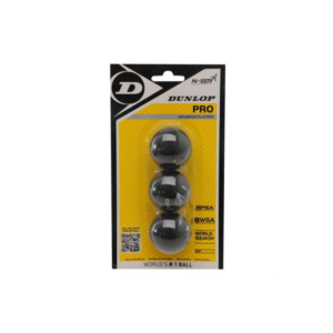 Dunlop Pro Double Yellow 3 balls per pack