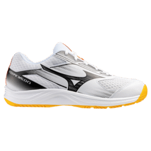 Mizuno Cyclone Speed 5 Indoor Shoe (White/Fiery Coral 2/Citrus) V1GA258098