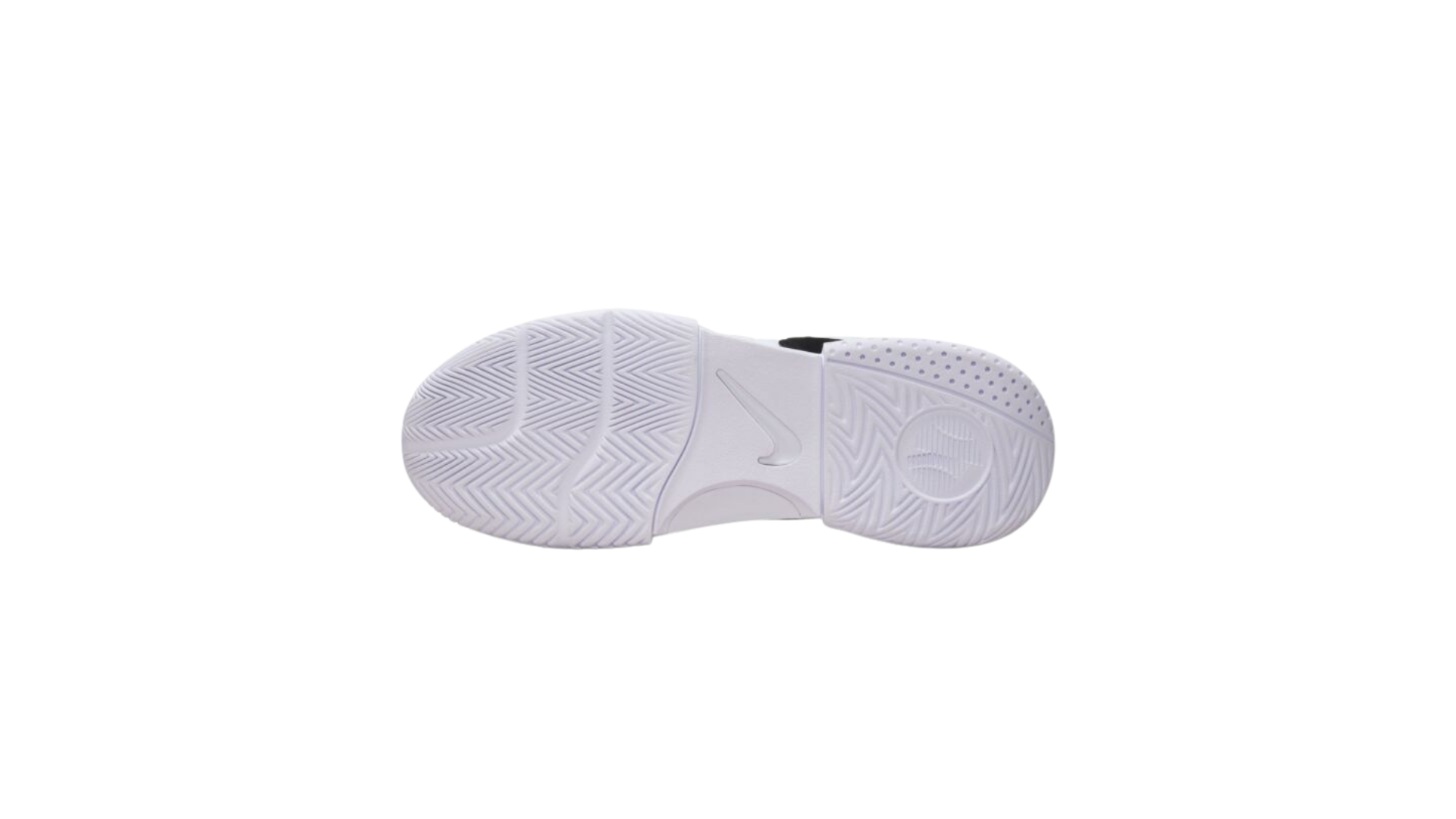 Womens Nike Court Lite 4 Tennis (NIKET015) White/ Black - Image 2