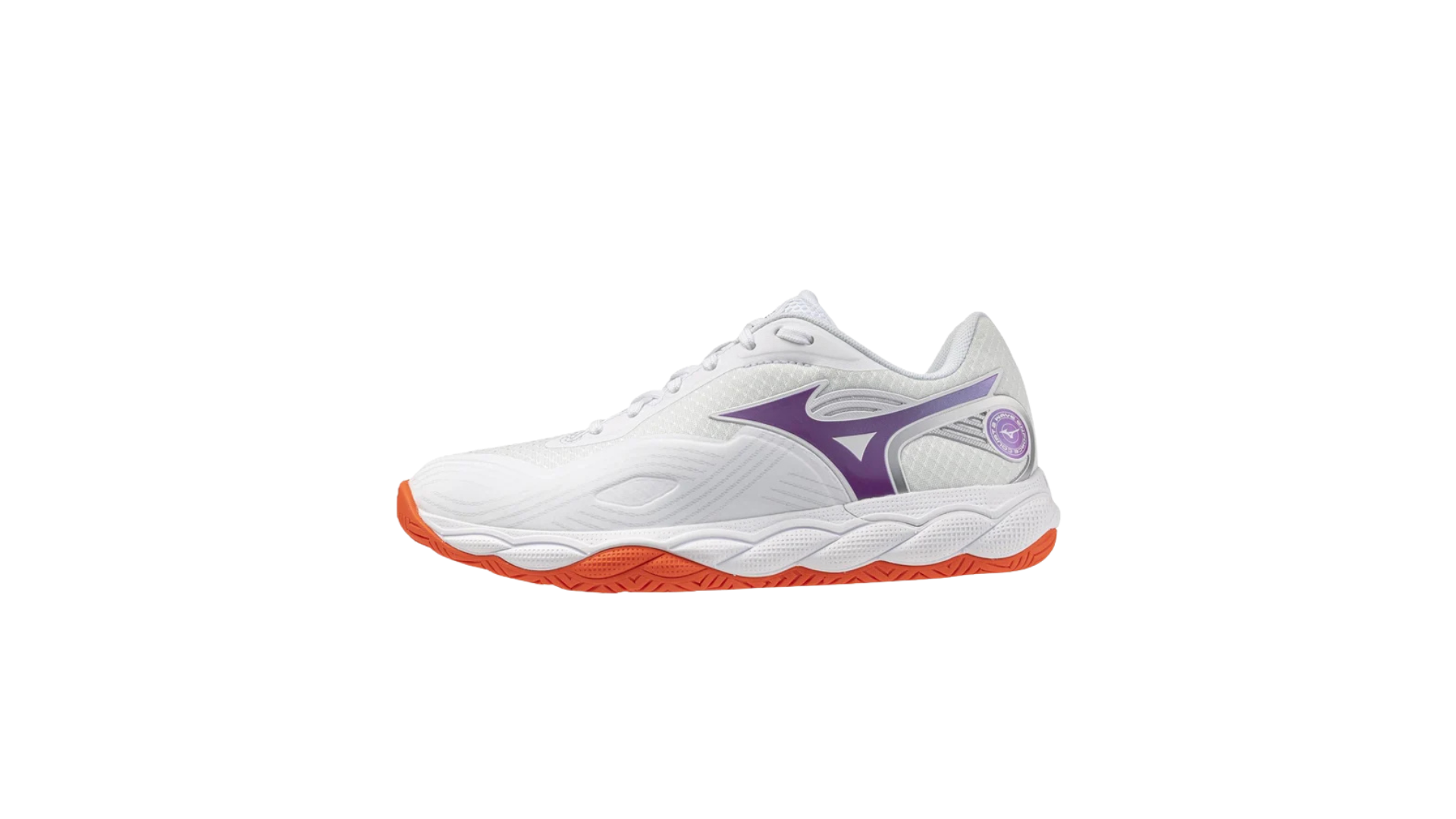 Mizuno Wave Enforce Court 2 AC Womens Tennis Shoe White(61GA263302) - Image 2