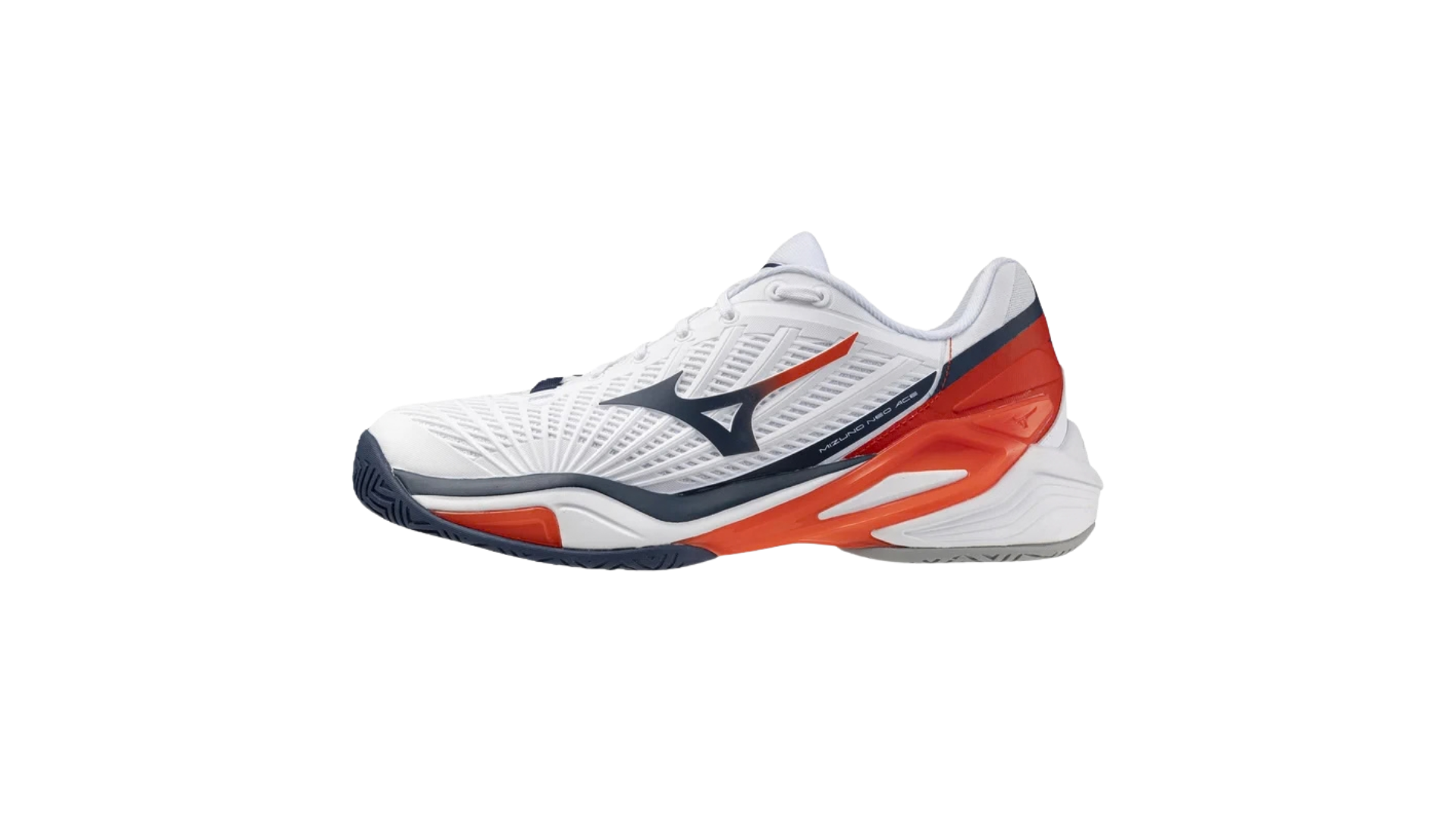 Mizuno Neo Ace AC Tennis Shoe Unisex - White (61GA266002)